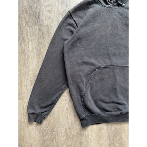 Rare Vintage Y2K Carhartt Black Pullover Hoodie Medium Loose Fit Streetwear Hype - Picture 4 of 12